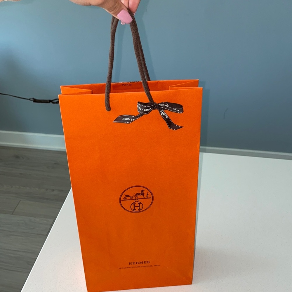 Hermes Authentic Paper Gift Bag